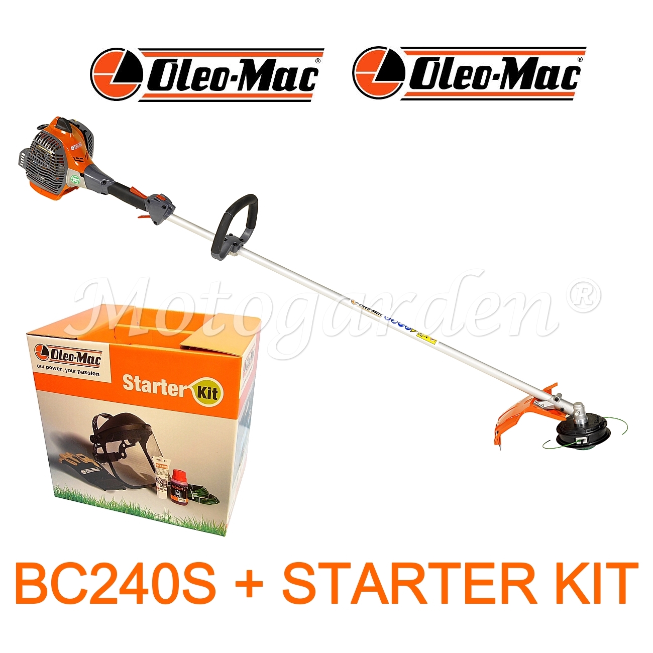 BC240S completo di starter kit.
