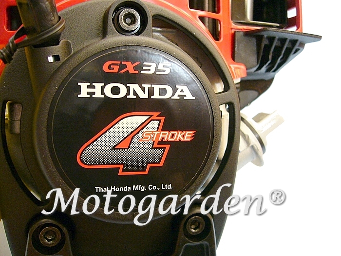 GX35 Honda di nuova generazione, tecnologia con motore 4 tempi a benzina verde, meno fumo e migliori prestazioni.